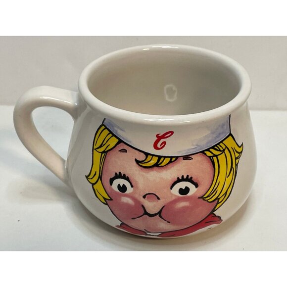 Campell's Soup bowl coffee mug cup 3" handle 1998 2004 white set of 2 - Picture 13 of 16